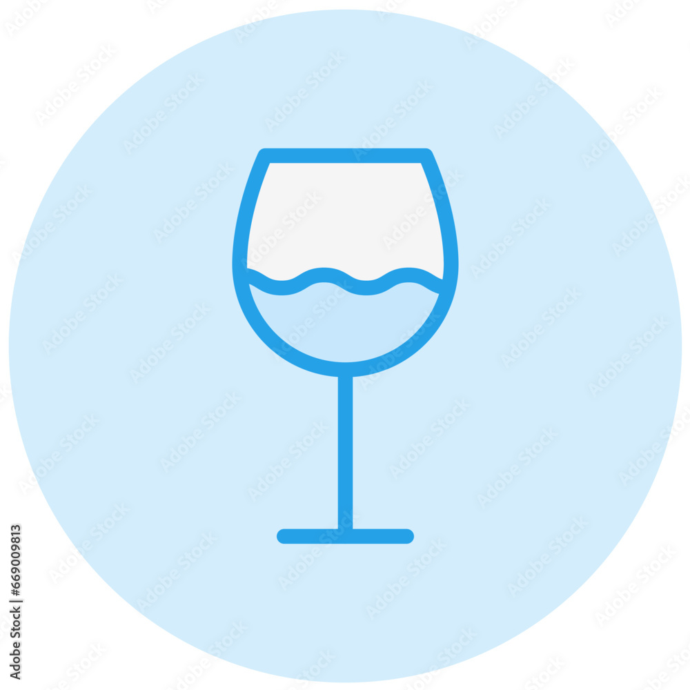 Glass Vector Icon Design Illustration Glass Vector Icon Design Illustration