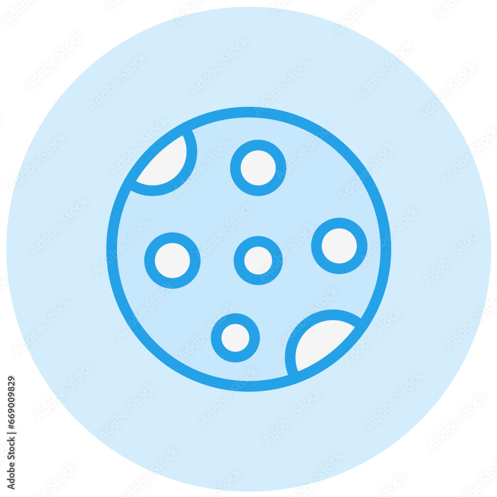 Full Moon Vector Icon Design Illustration Full Moon Vector Icon Design Illustration
