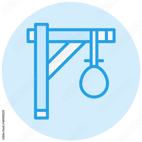 Gallows Vector Icon Design Illustration