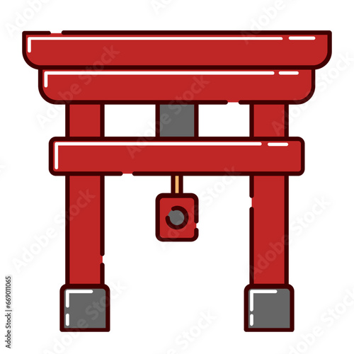 Temple Gate Icon
