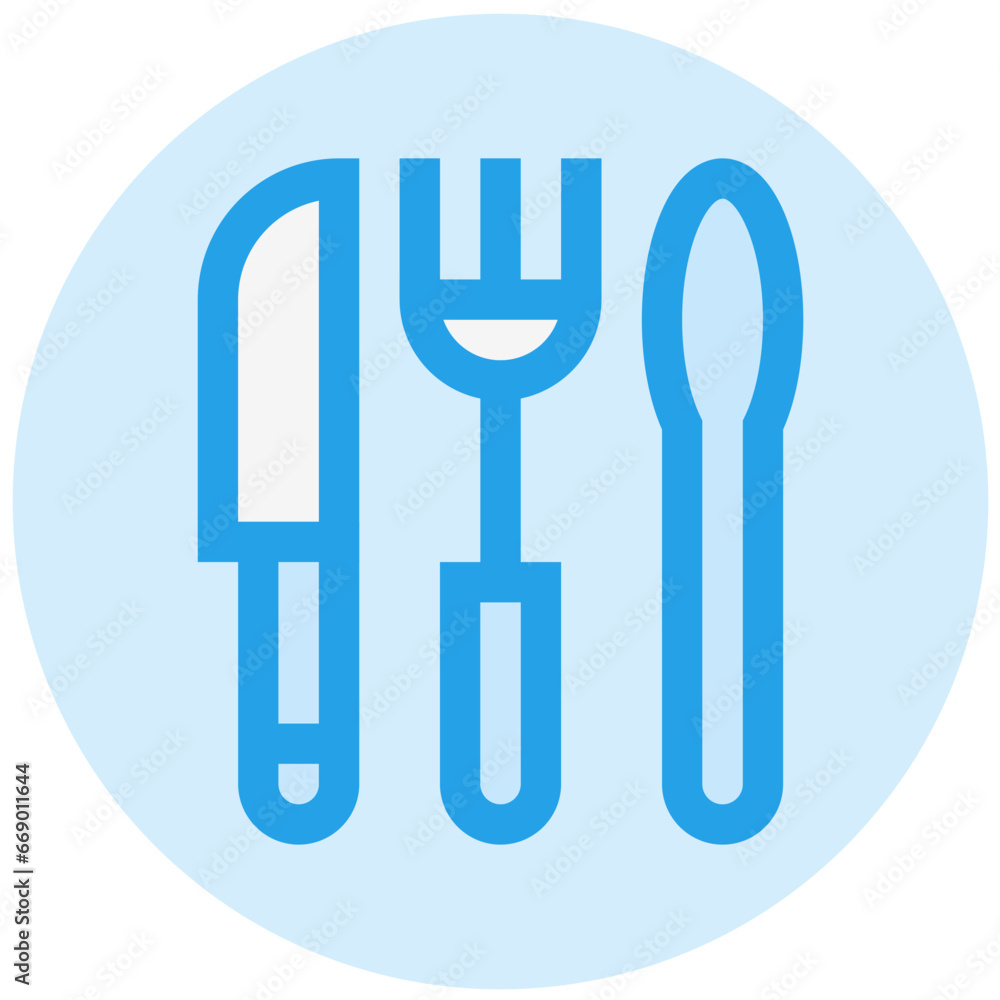 Cutlery Vector Icon Design Illustration Cutlery Vector Icon Design Illustration