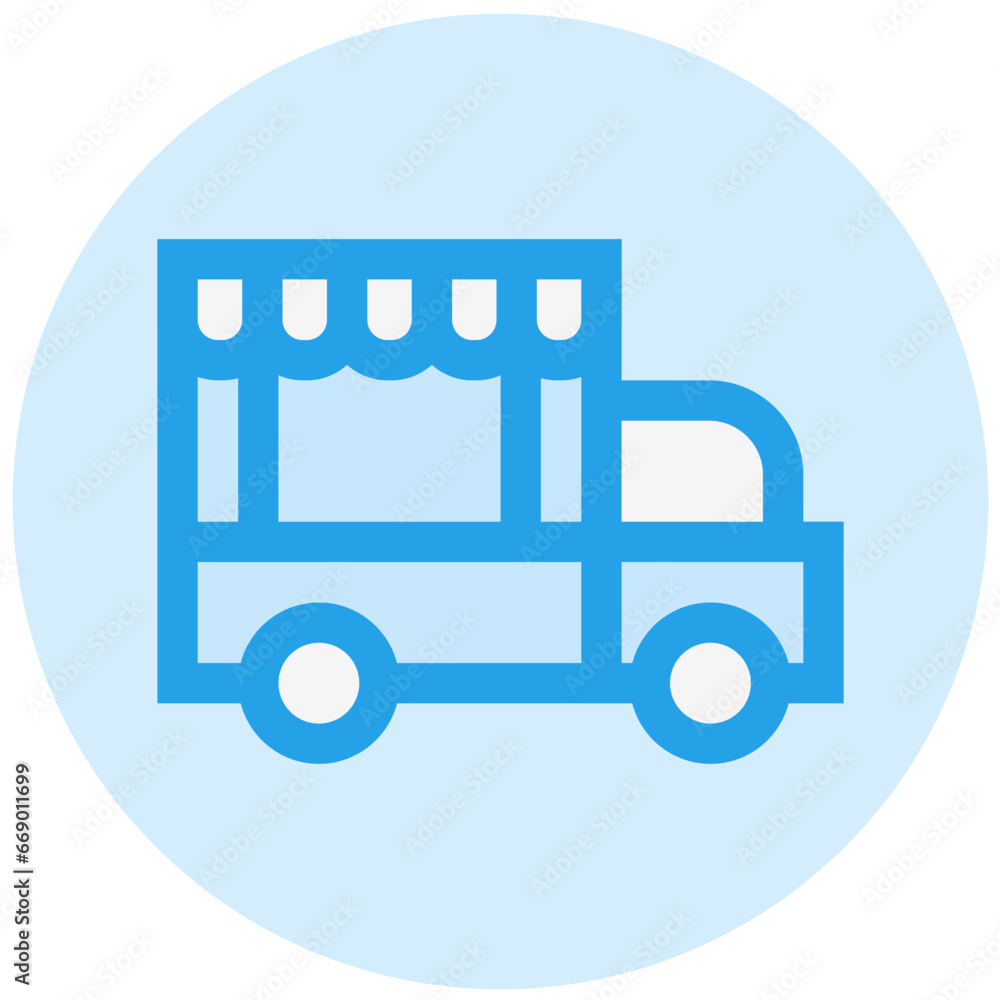 Food Truck Vector Icon Design Illustration Food Truck Vector Icon Design Illustration
