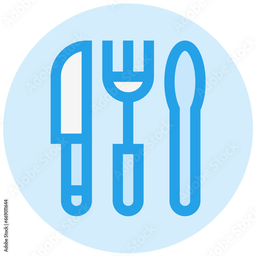 Cutlery Vector Icon Design Illustration