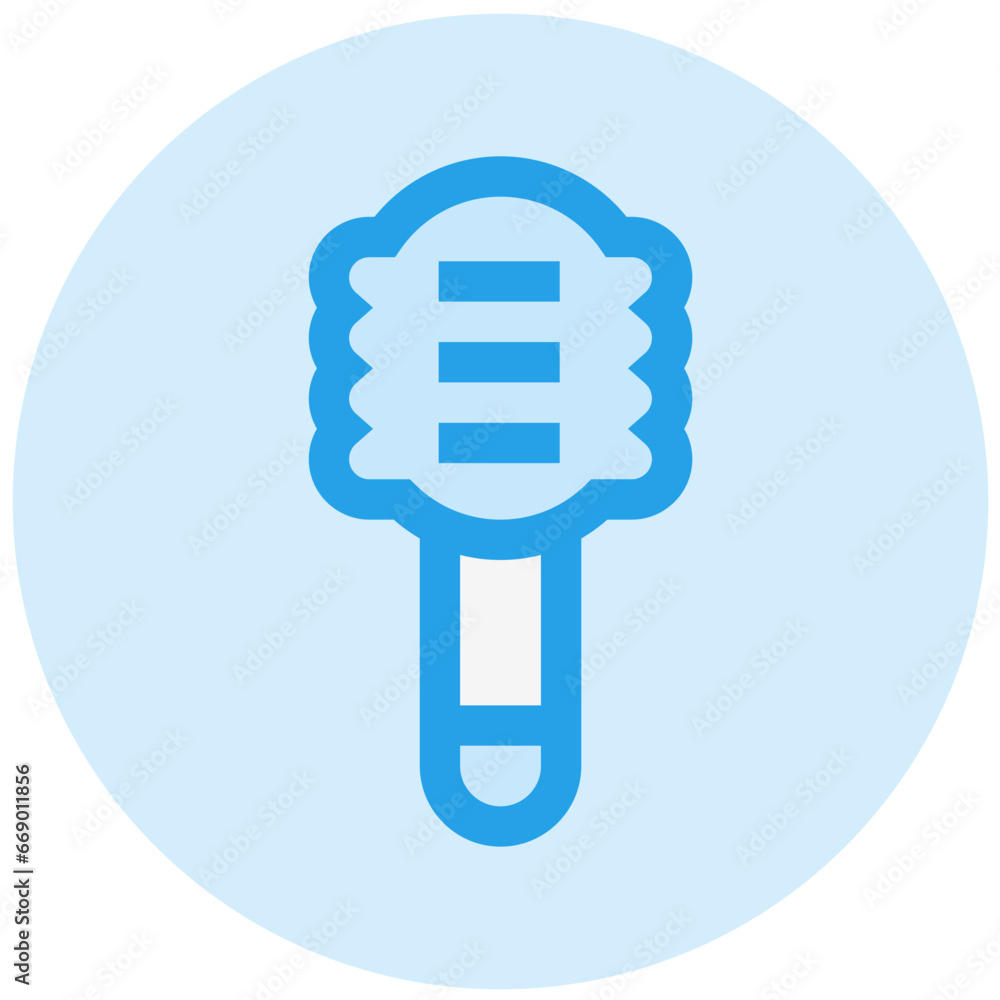 Brush Vector Icon Design Illustration Brush Vector Icon Design Illustration
