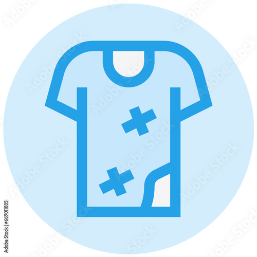 Dirty clothes Vector Icon Design Illustration