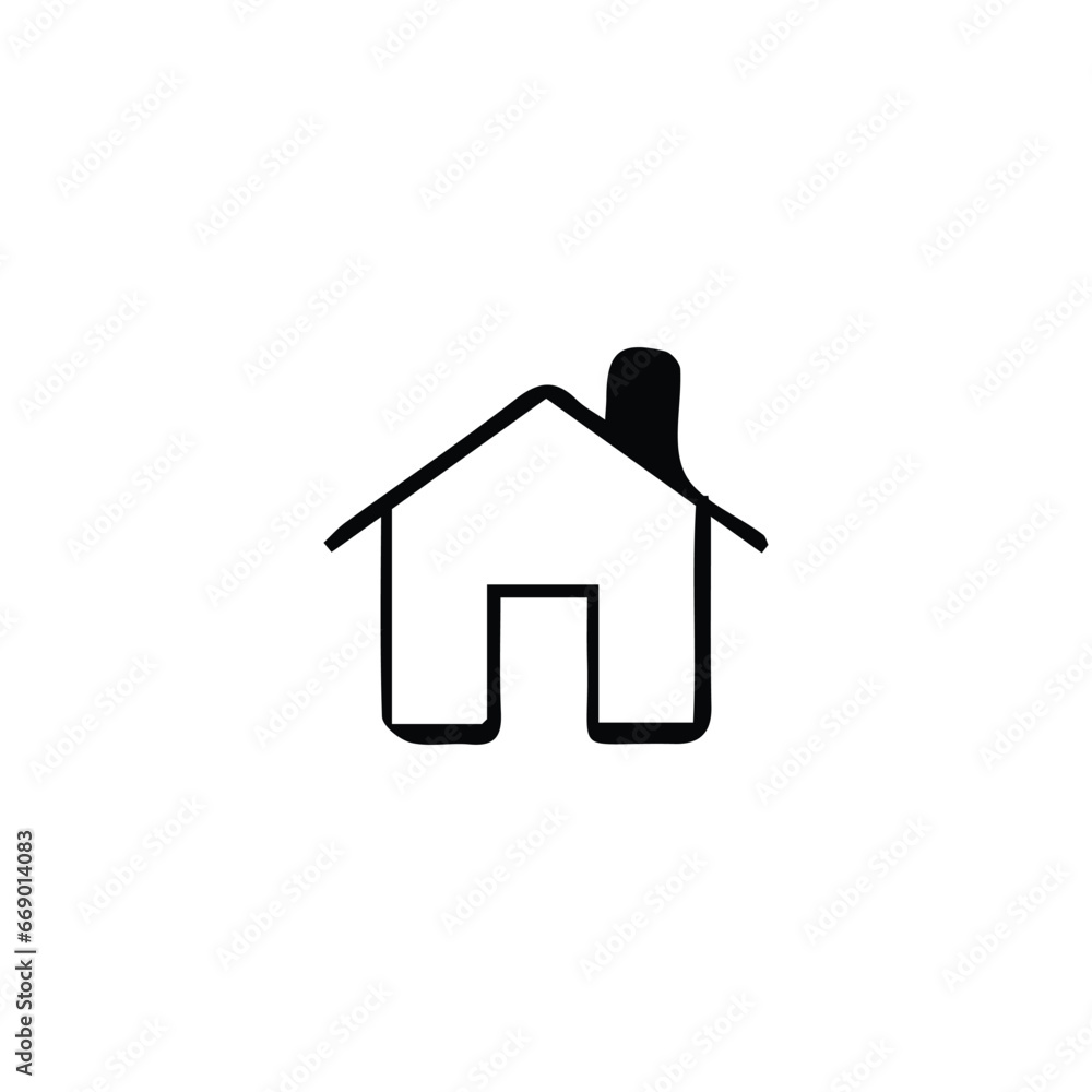 Home icon. Simple style building company big sale poster background symbol. Web site home page button . Home brand logo design element. Home t-shirt printing. vector for sticker. Home icon. Simple style building company big sale poster background symbol. Web site home page button . Home brand logo design element. Home t-shirt printing. vector for sticker.