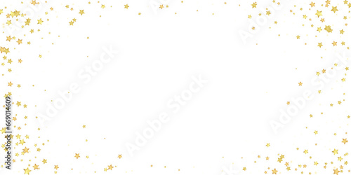 Magic stars vector overlay.  Gold stars scattered