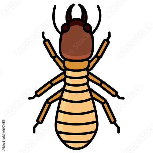 termite line icon