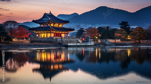 Gyeongbokgung palace South Korea photo