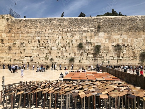 Mûr des lamentations à Jerusalem photo