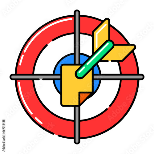 Market Target Icon