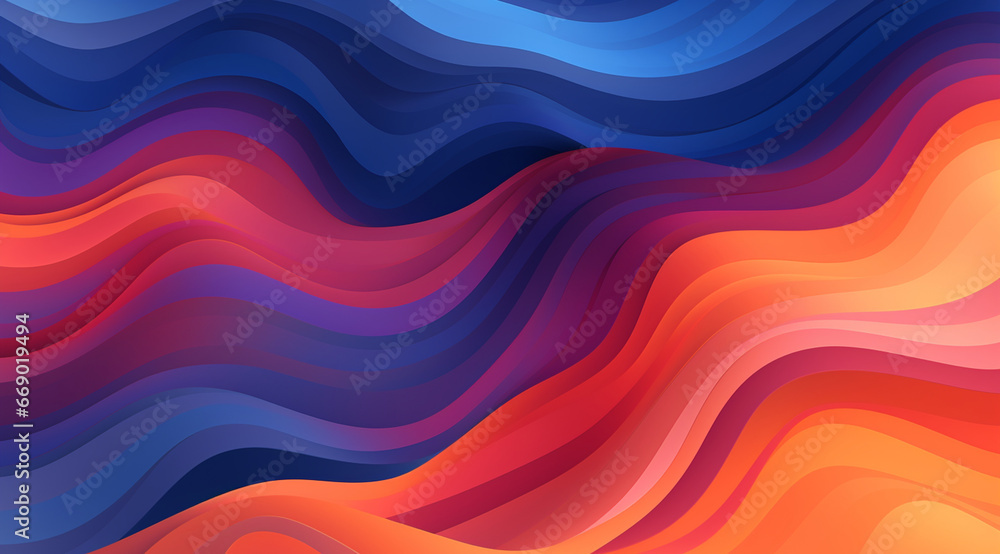 Obraz premium Abstract Backgrounds Blue and Red Tone2