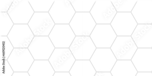 Abstract background with hexagon, modern abstract vector polygonal pattern. Futuristic abstract honeycomb technology white background. Luxury white hexagon pattern.