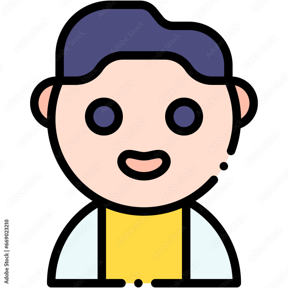 Vector Icon Person, Star Wars, Droid, Science Fiction, Movies, Technology Vector Icon Person, Star Wars, Droid, Science Fiction, Movies, Technology