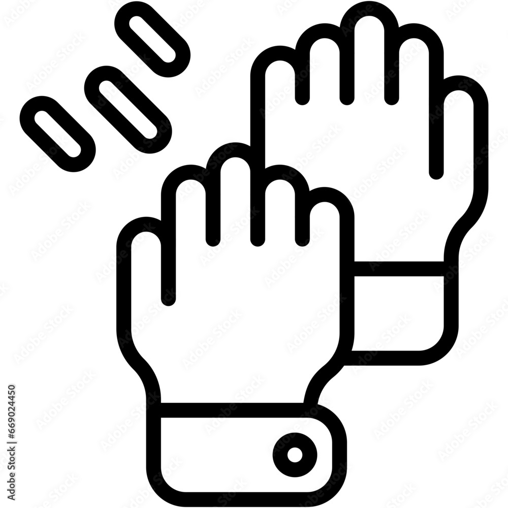 Vector Icon High Five, Hands And Gestures, Body Part, Gesture, Hand, Encourage Vector Icon High Five, Hands And Gestures, Body Part, Gesture, Hand, Encourage