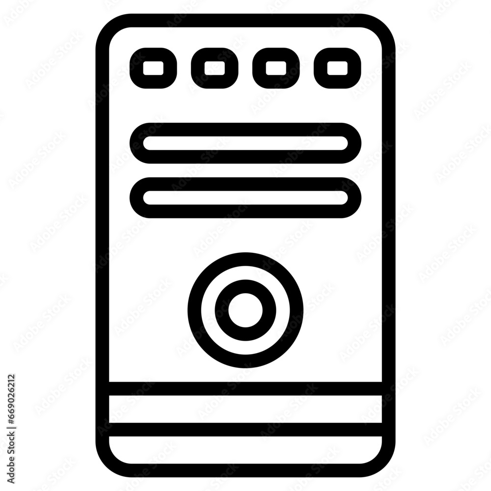 Vector Icon Tower Pc, Pc, Computer, CPU, Electronics, Monitor Vector Icon Tower Pc, Pc, Computer, CPU, Electronics, Monitor