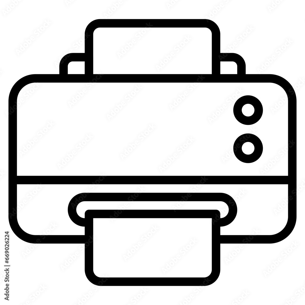 Vector Icon Printer, Printing, Paper, Technology, Multifunction Printer, Print Vector Icon Printer, Printing, Paper, Technology, Multifunction Printer, Print