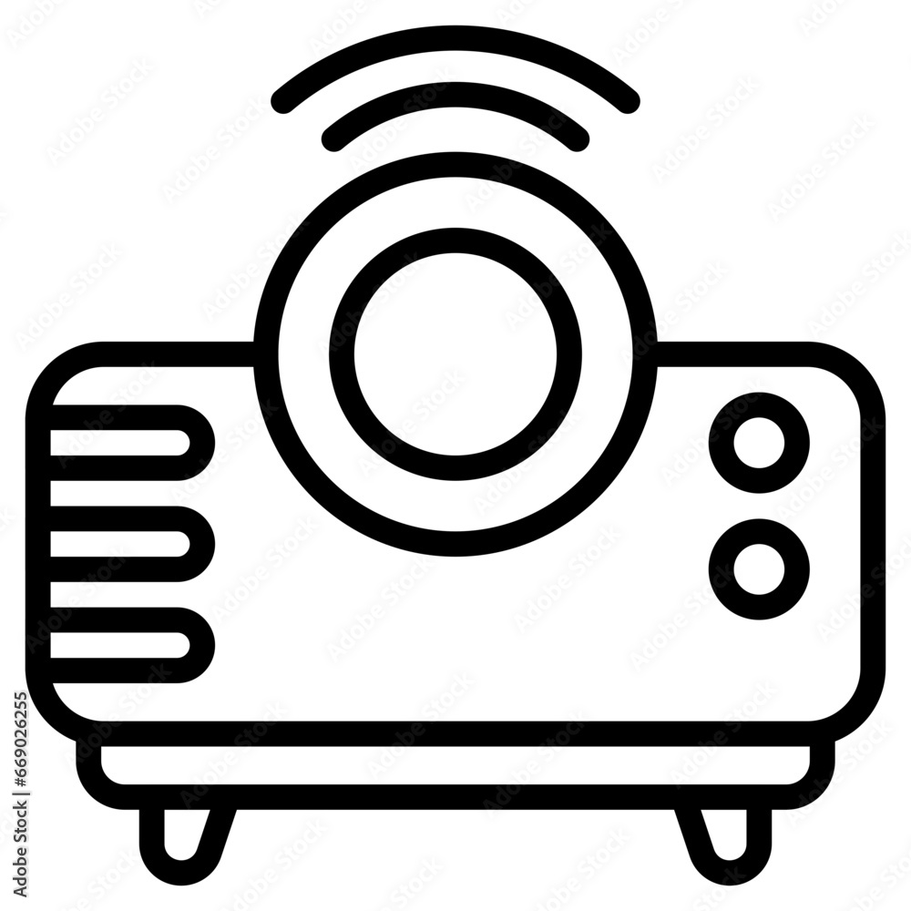 Vector Icon Projector, Screen, Video Screen, Presentation, Technology, Cinema Vector Icon Projector, Screen, Video Screen, Presentation, Technology, Cinema