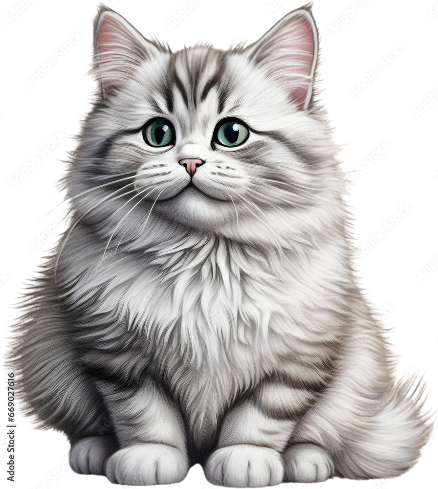 A sketch of a Munchkin cat. A sketch of a Munchkin cat.