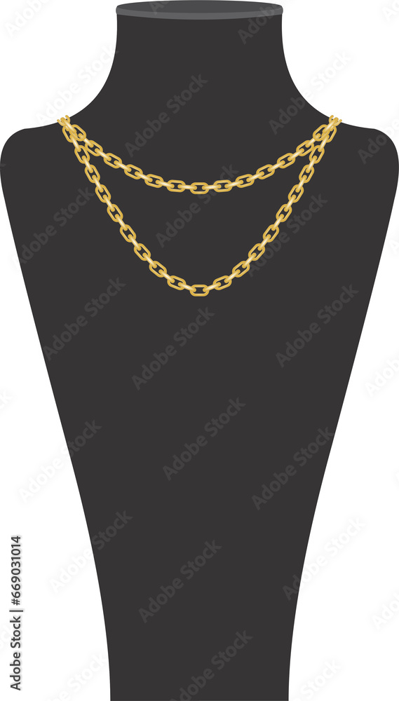 Gold chain necklace 2023102822 Gold chain necklace 2023102822