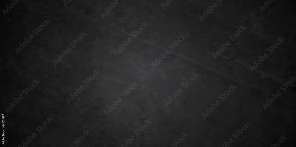 Obraz premium Dark black stone wall charcoal dirty grunge background. old wall backdrop grunge background. Chalk board and Black board grunge backdrop background.