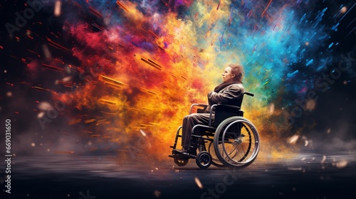 an image symbolizing the challenges faced by individuals with disabilities.