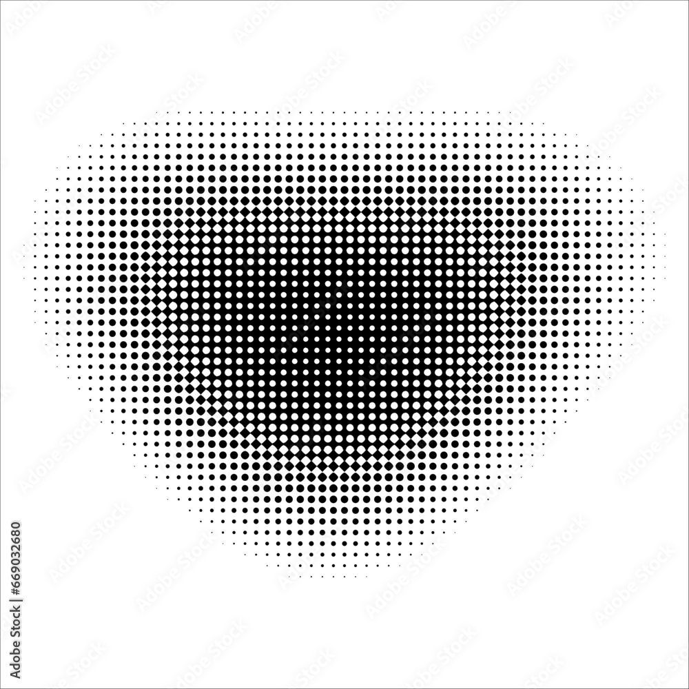 gradient halftone dots background. Pop art template in vector, texture. Vector illustration