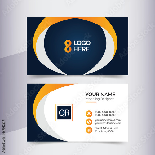 Sophisticated Business Networking Card