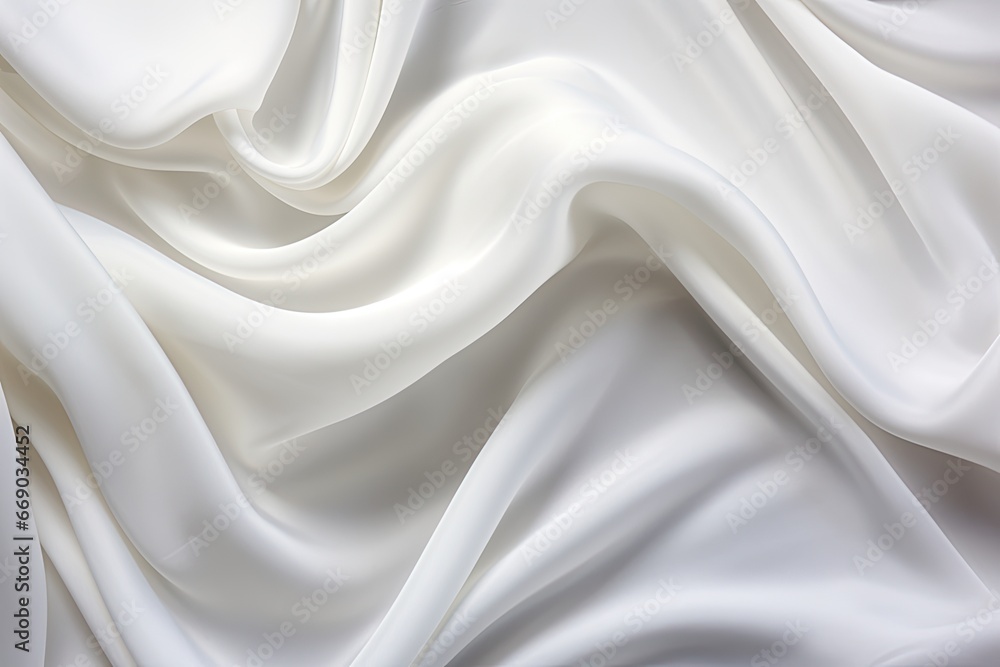 Alabaster Arcs: White Silk Waves - Luxurious Background Design Digital Image Alabaster Arcs: White Silk Waves - Luxurious Background Design Digital Image