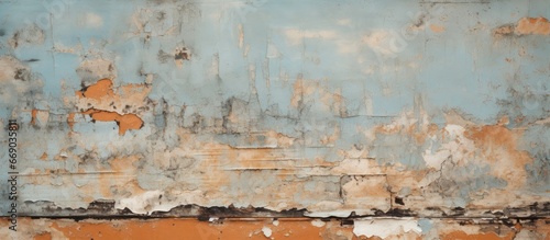 Background with aged paint on textured wall