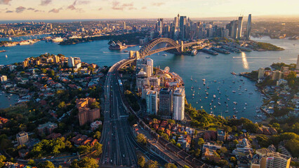 Acrylglasbilder Sydney Lavender Bay Sydney am Nachmittag  © Steve