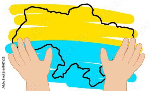 Stop the war in Ukraine. Peace in Ukraine. With Ukraine in my heart