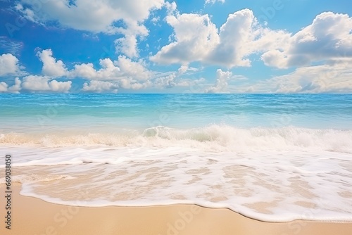 Inspiring Beach Seascape Horizon: The Perfect Vacation Spot for Rejuvenation and Serenity