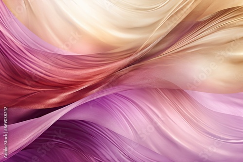 Luxe Waves: Abstract Grunge Silk Texture - Luxurious Design