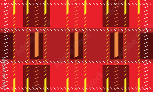 Tartan plaid seamless pattern background design