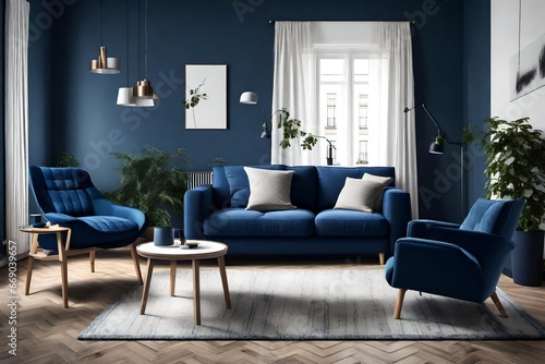 modern living room with sofa © Zahid