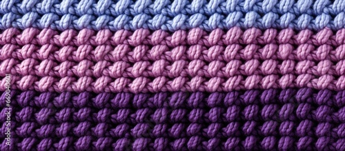 Textile texture created by knitting