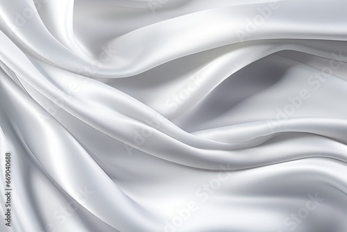 White Satin Texture for Panoramic Backgrounds - Silver Canvas: The Perfect Choice for Creative Visuals