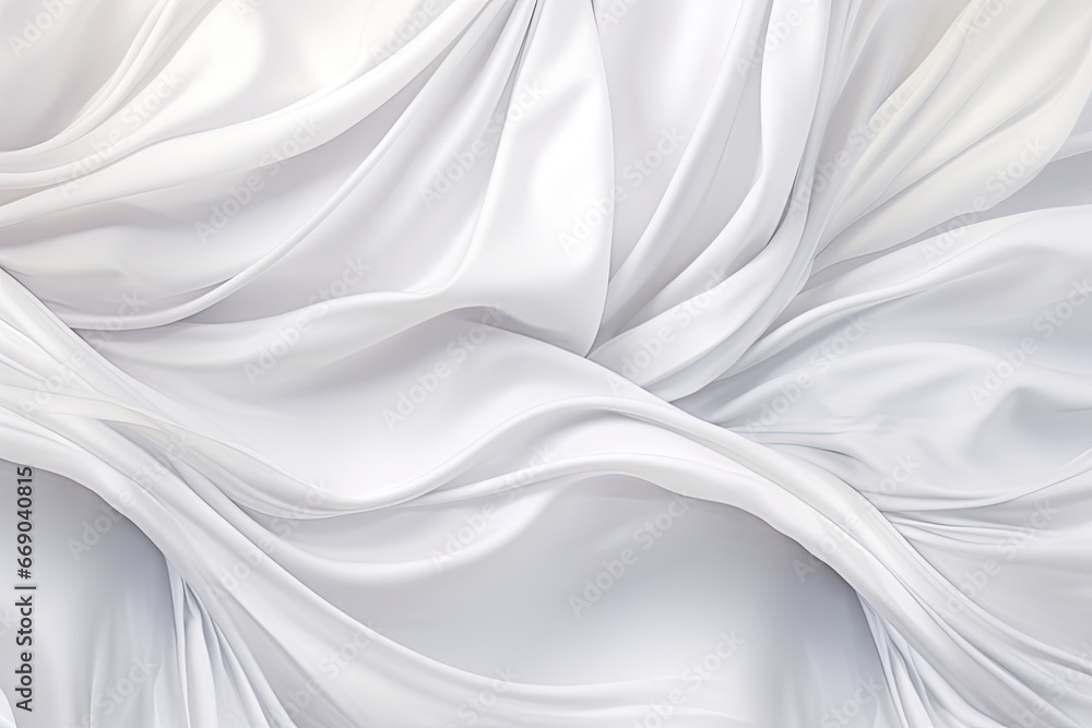 Silver Symphony: White Gray Satin Panoramic Background - Stunning Digital Image for a Serene Atmosphere Silver Symphony: White Gray Satin Panoramic Background - Stunning Digital Image for a Serene Atmosphere
