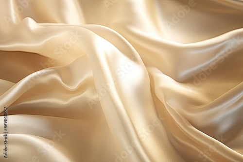 Smooth Elegant Golden Silk: Luxurious Wedding Background in Sepia Tones