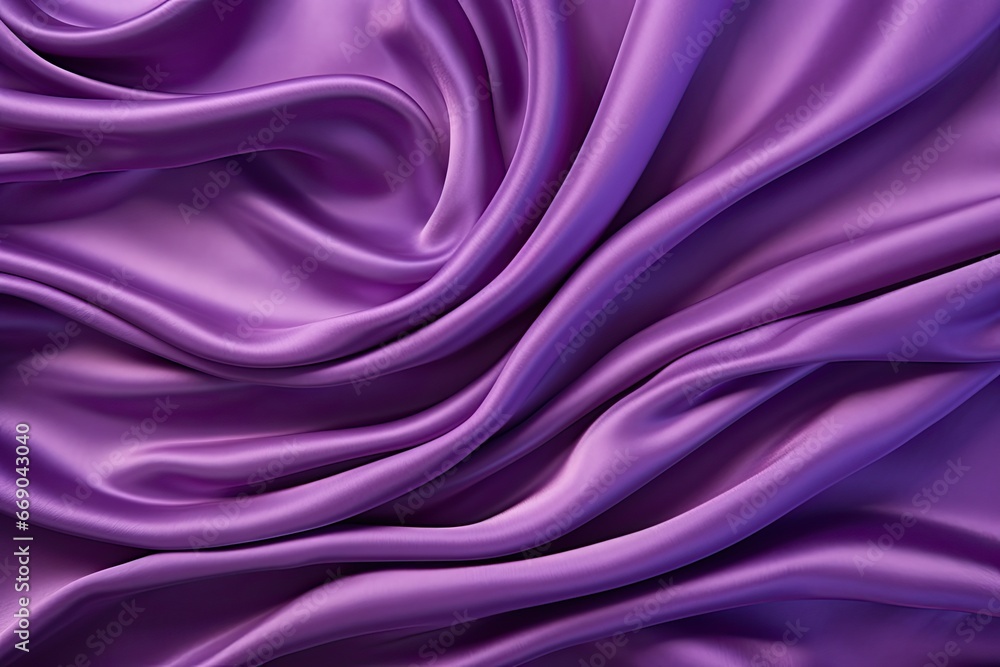 Obraz premium Wavy Texture of Luxury Cloth: Abstract Grunge Silk Satin Design