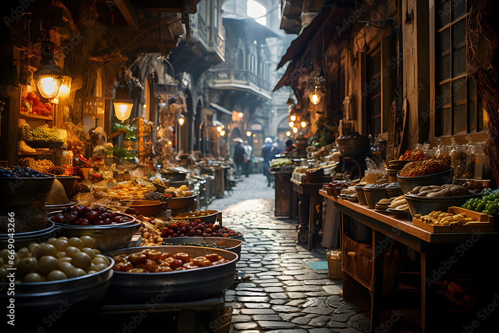 arabic streetmarket 