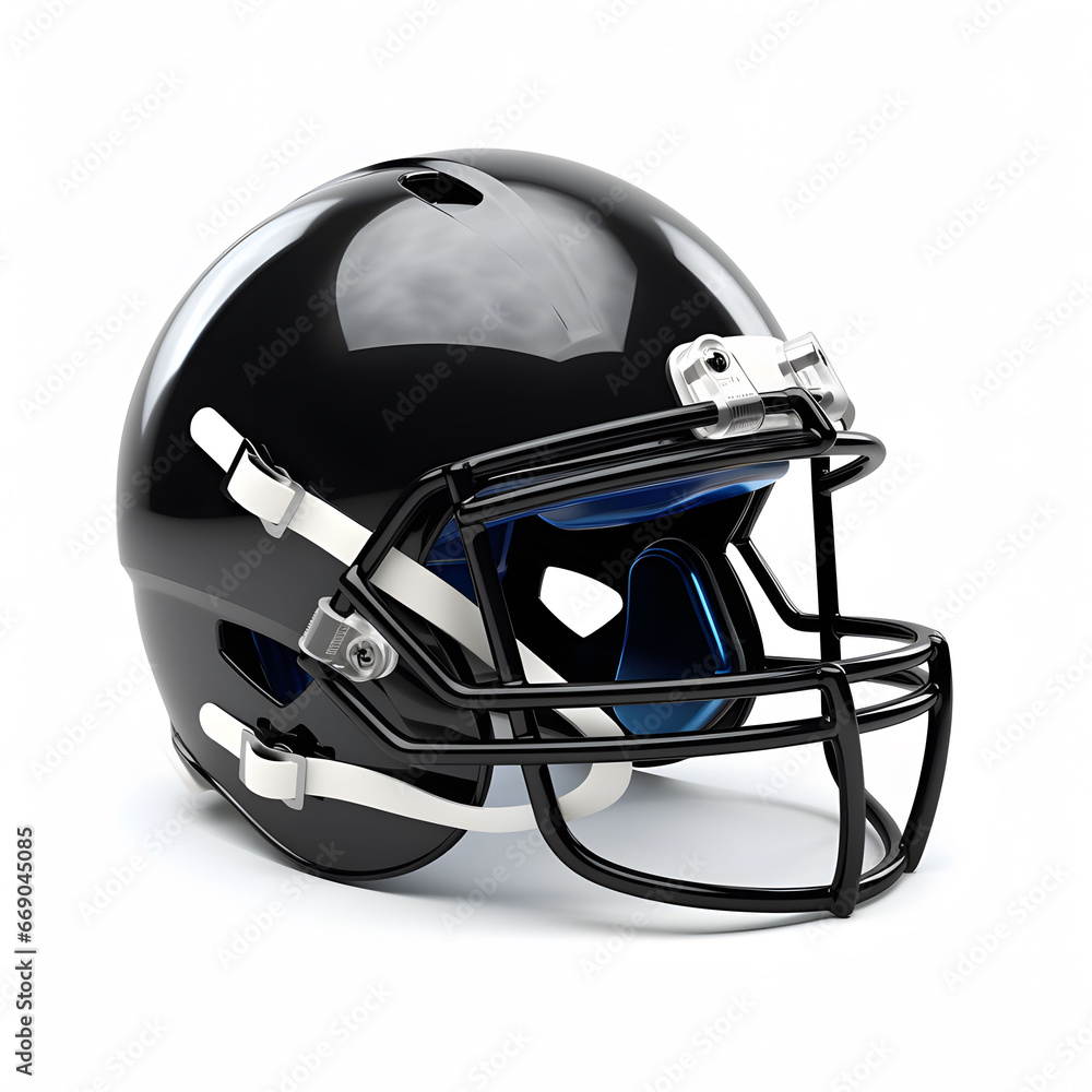 Fototapeta premium american football helmet isolated on white