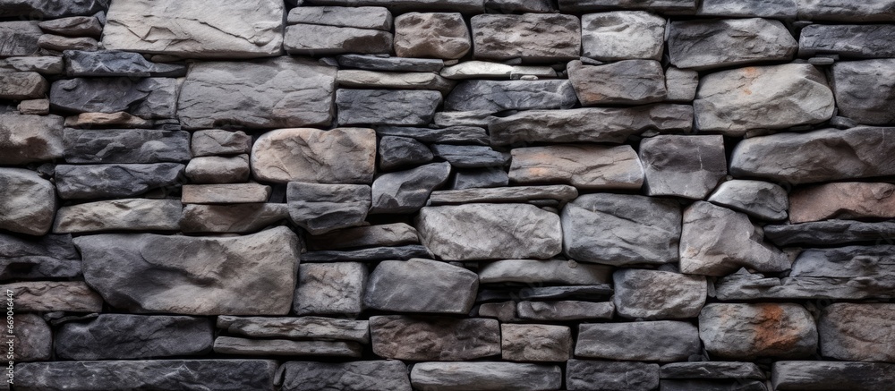 a wall made of stone a wall made of stone