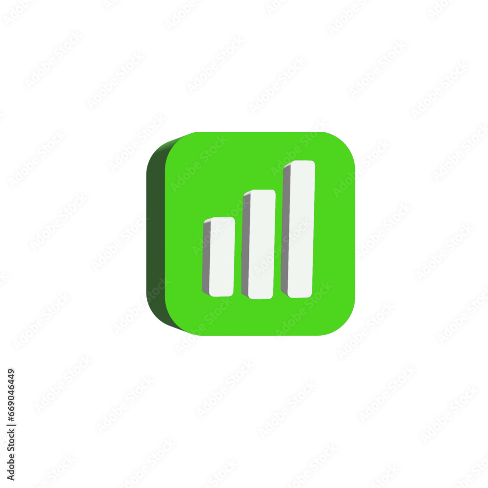 stock market 3d stock market 3d