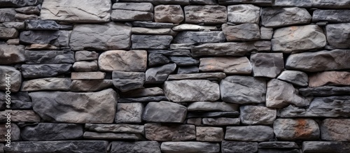 a wall made of stone