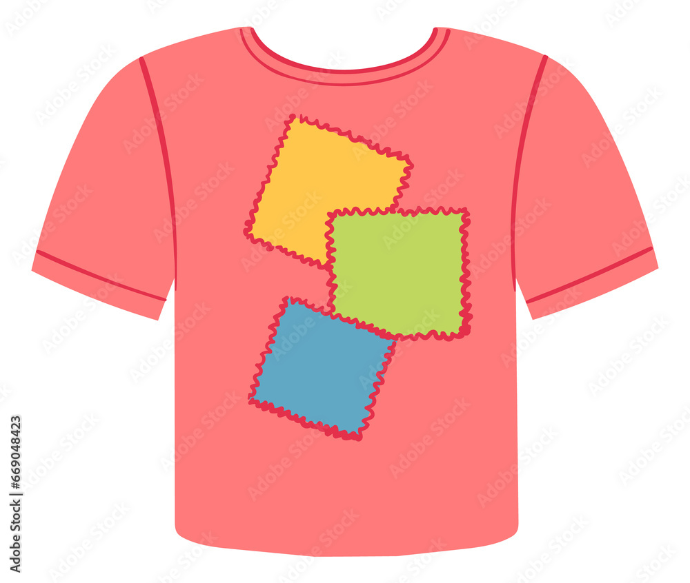 Casual t-shirt. Cozy short sleeve clothes icon Casual t-shirt. Cozy short sleeve clothes icon