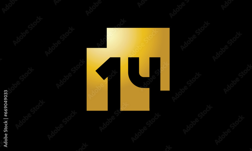 Gold Logo Jewelry Simple Modern