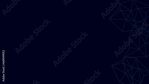 Blue Modern Abstract Futuristic Technology Background - 11