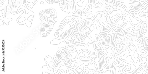  Abstract pattern with lines. Abstract sea map geographic contour map and topographic contours map background. Abstract white pattern topography vector background. Topographic line map background.